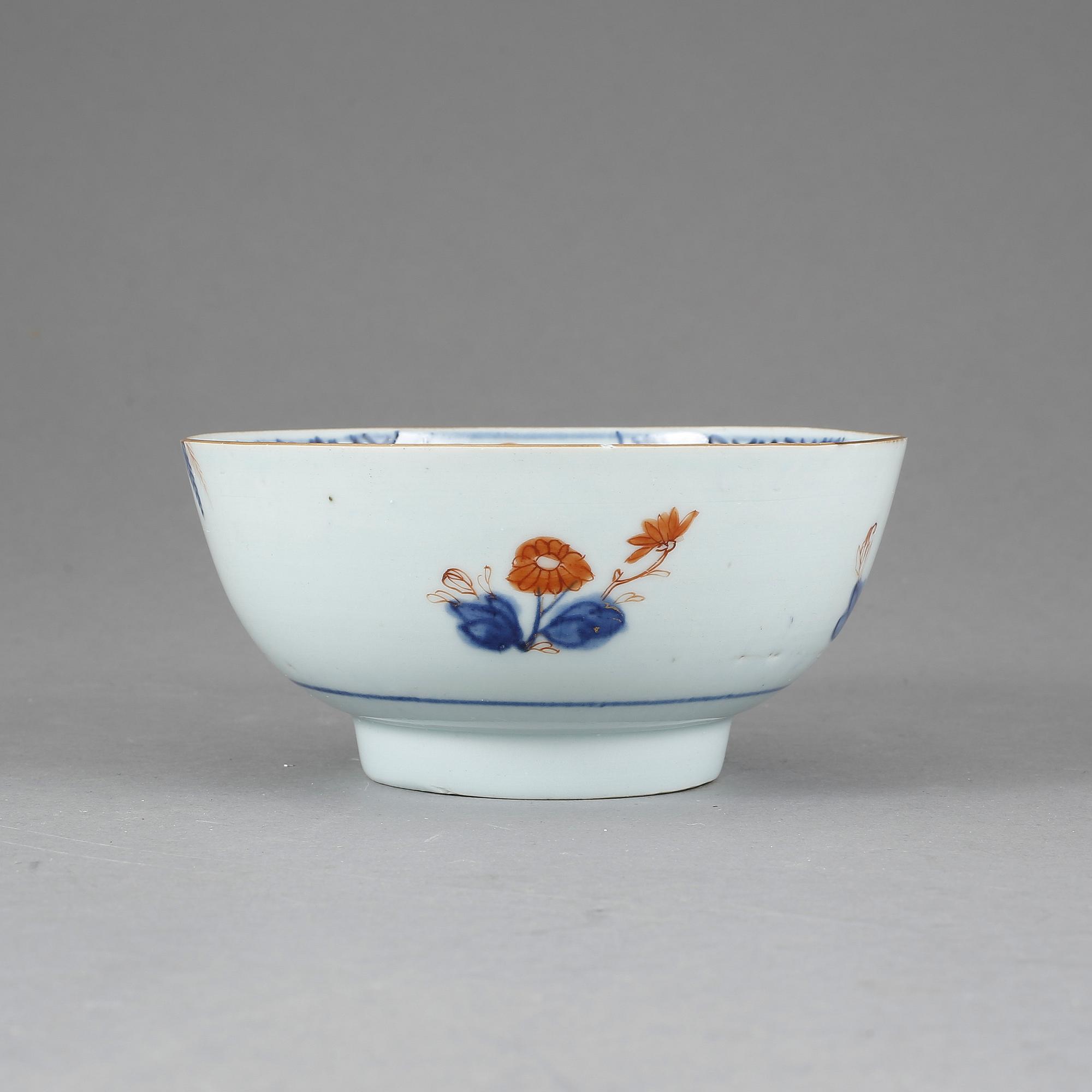 SKÅL, porslin, Qianlong, Kina 1700-tal.