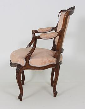 KARMSTOL, rokokostil.