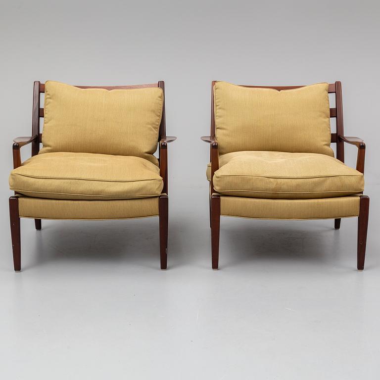 ARNE NORELL, a pair of easy chairs.