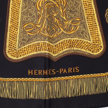 Hermès, scarf, "Poste et Cavalerie".