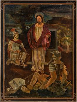 BERTIL BULL HEDLUND, oil on panel, signed and dated 1923/1944.