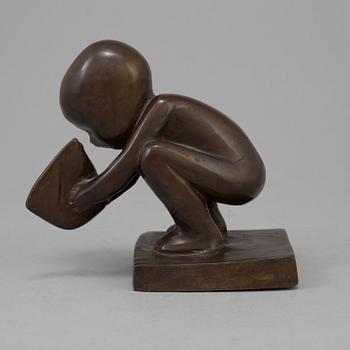 LISA LARSON, a bronze sculpture, No 58, signed.