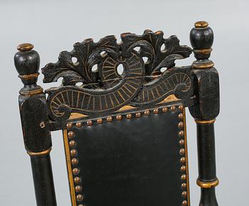 STOL, barockstil, 1800-tal.