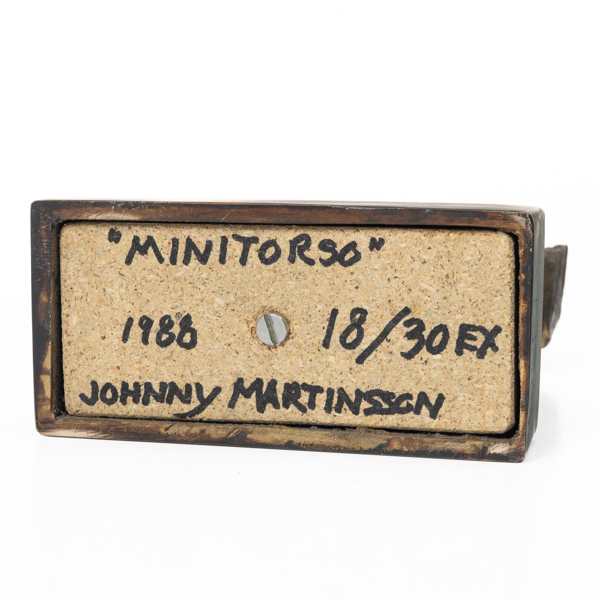 Johnny Martinsson, "Minitorso".