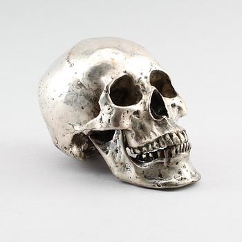 FIGUR, försilvrad metall, sent 1900-/2000-tal.
