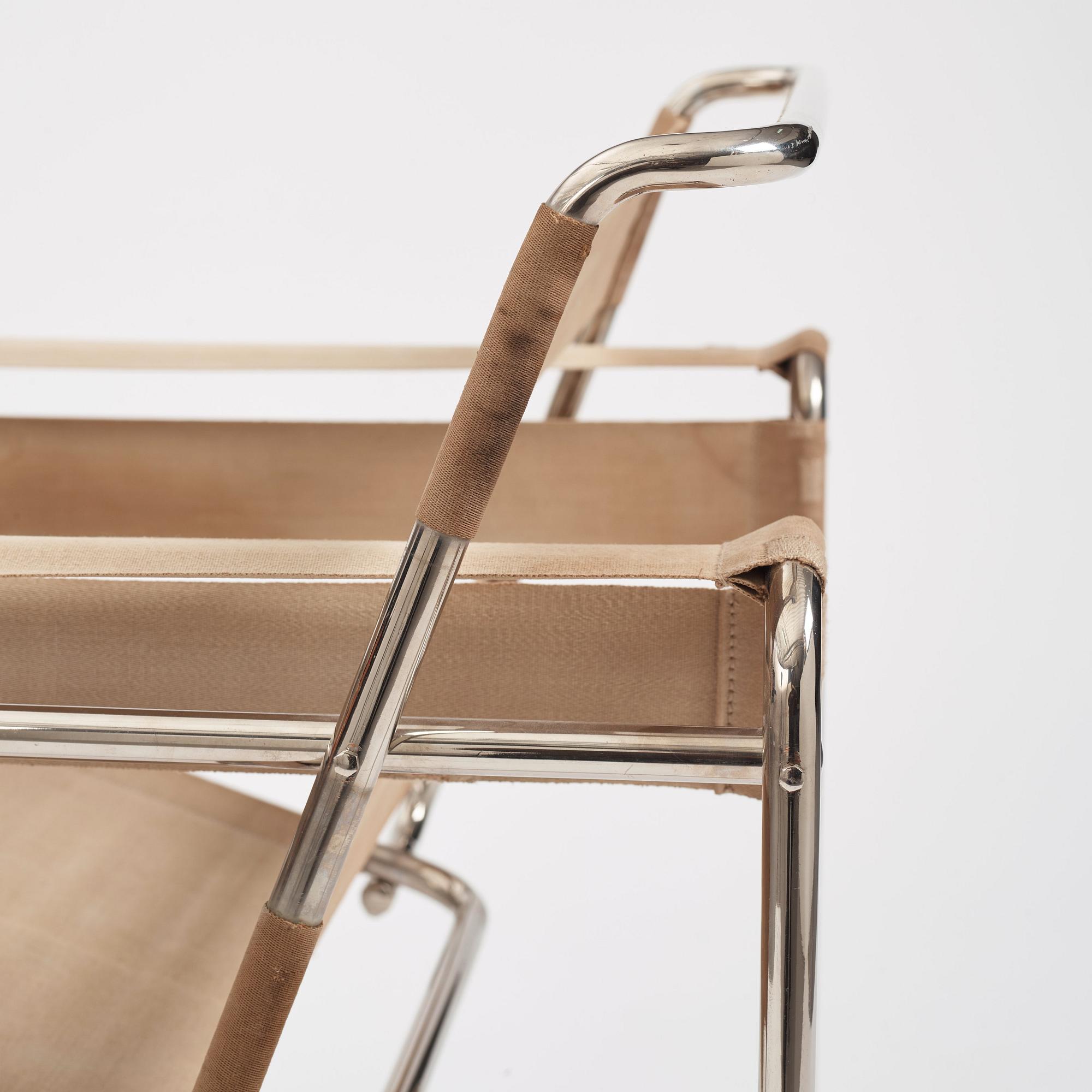 Marcel Breuer, a "B3", easy chair, Standard Möbel, Germany ca 1927-1928.