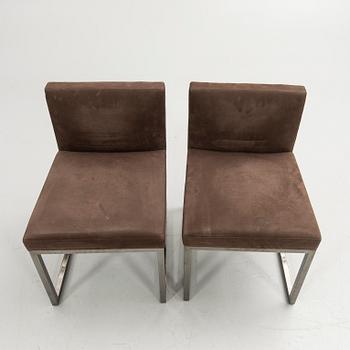 Rodolfo Dordoni, Chairs, a pair, "Bag Chair", Minotti, Italy.