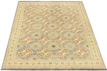 Matta, Afghan, ca 236 x 169 cm.
