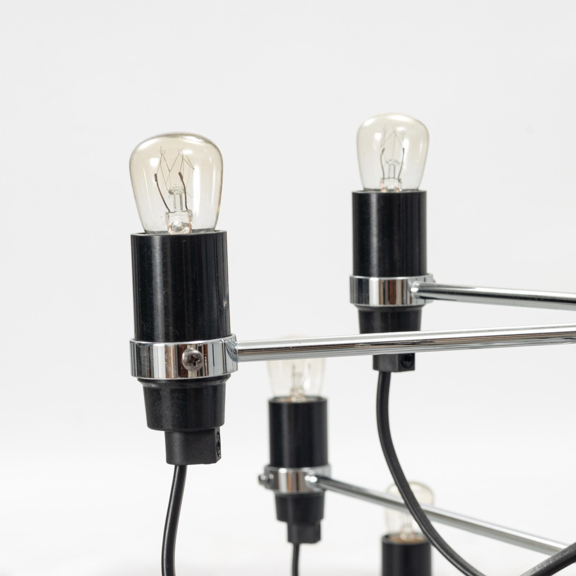 Gino Sarfatti, taklampa, modell 2097/30, Flos, Italien.