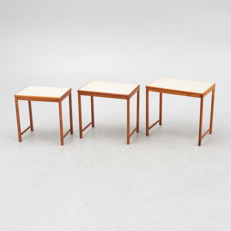 Nordiska Kompaniet, a set of nesting tables, NK-bo 1940s.