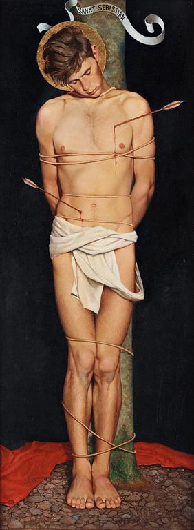 Owe Zerge, "Saint Sebastian".