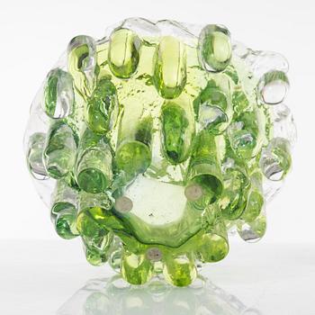 Göran Wärff, konstglas, tre delar, Kosa Boda, 1970-tal.