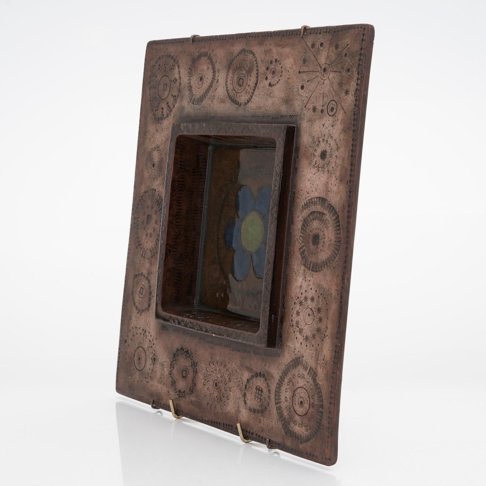 Rut Bryk, relief, stengods signerad BRYK.