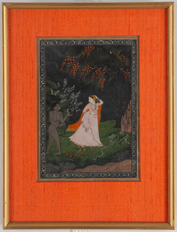 Painting by unknown artist, India, 19th Century.