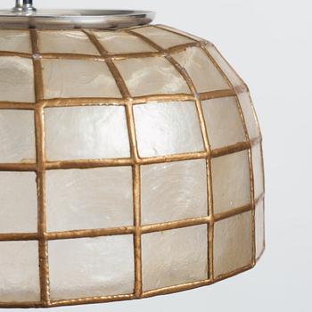 Anders Pehrson, a "Knubbling Special", ceiling lamp, executed in a limited edition of ca 10 exemples, ateljé Lyktan, 1970s.