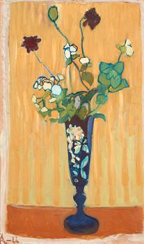 79. Ivan Aguéli, "Blommor i vas" (Flowers in a vase).
