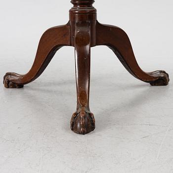 A folding table, England, late 19th Century.