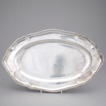 SERVERINGSFAT, 2 st, silver 950. Vikt  1126 gr.