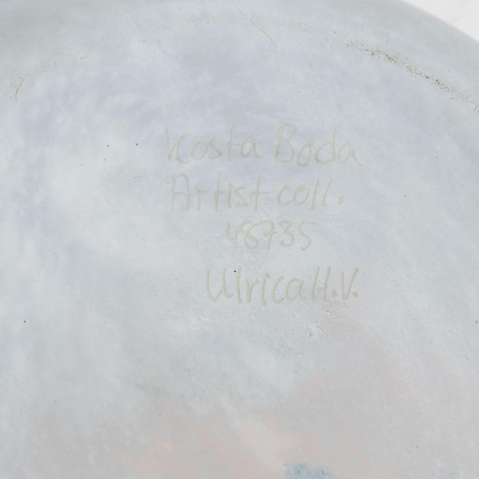 Ulrica Hydman-Vallien, vas, Kosta Boda.