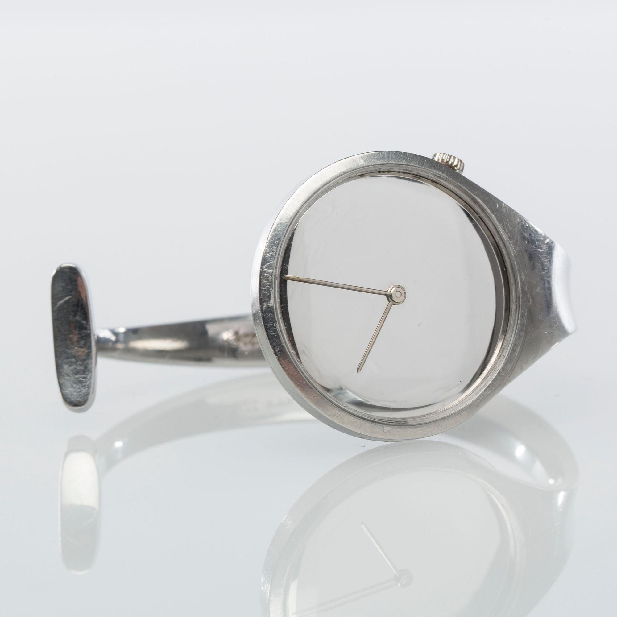 ARMBANDSUR, stål, modell Vivianna nr 226, Vivianna Torun Bülow-Hübe för Georg Jensen.