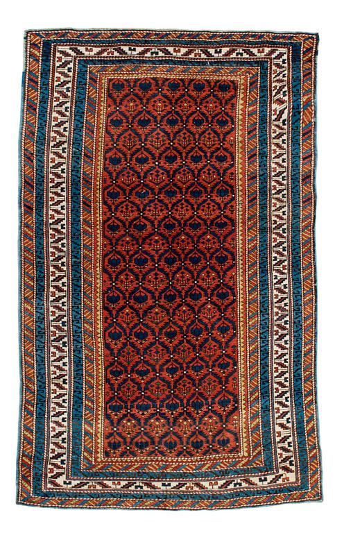 SEMI-ANTIQUE/ANTIQUE CAUCASIAN. 196 x 124,5 cm.