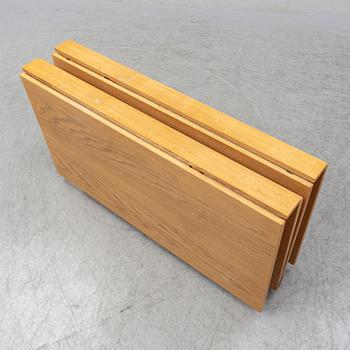 A second half of the 20th Century 'Maria Flap' table by Bruno Mathsson, Firma Karl Mathsson, Värnamo.
