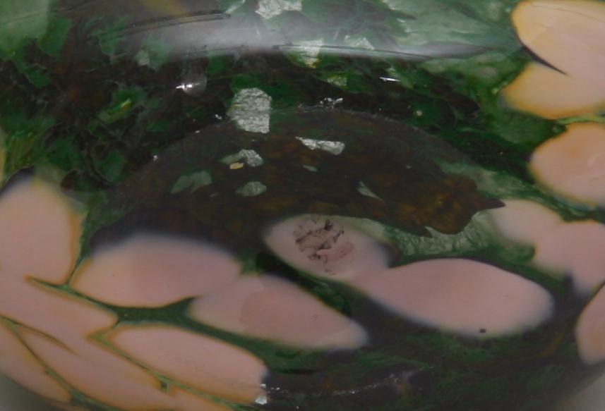 VASER, 2 st. Glas resp porslin.