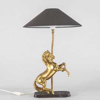 Table lamp, late 20th century.