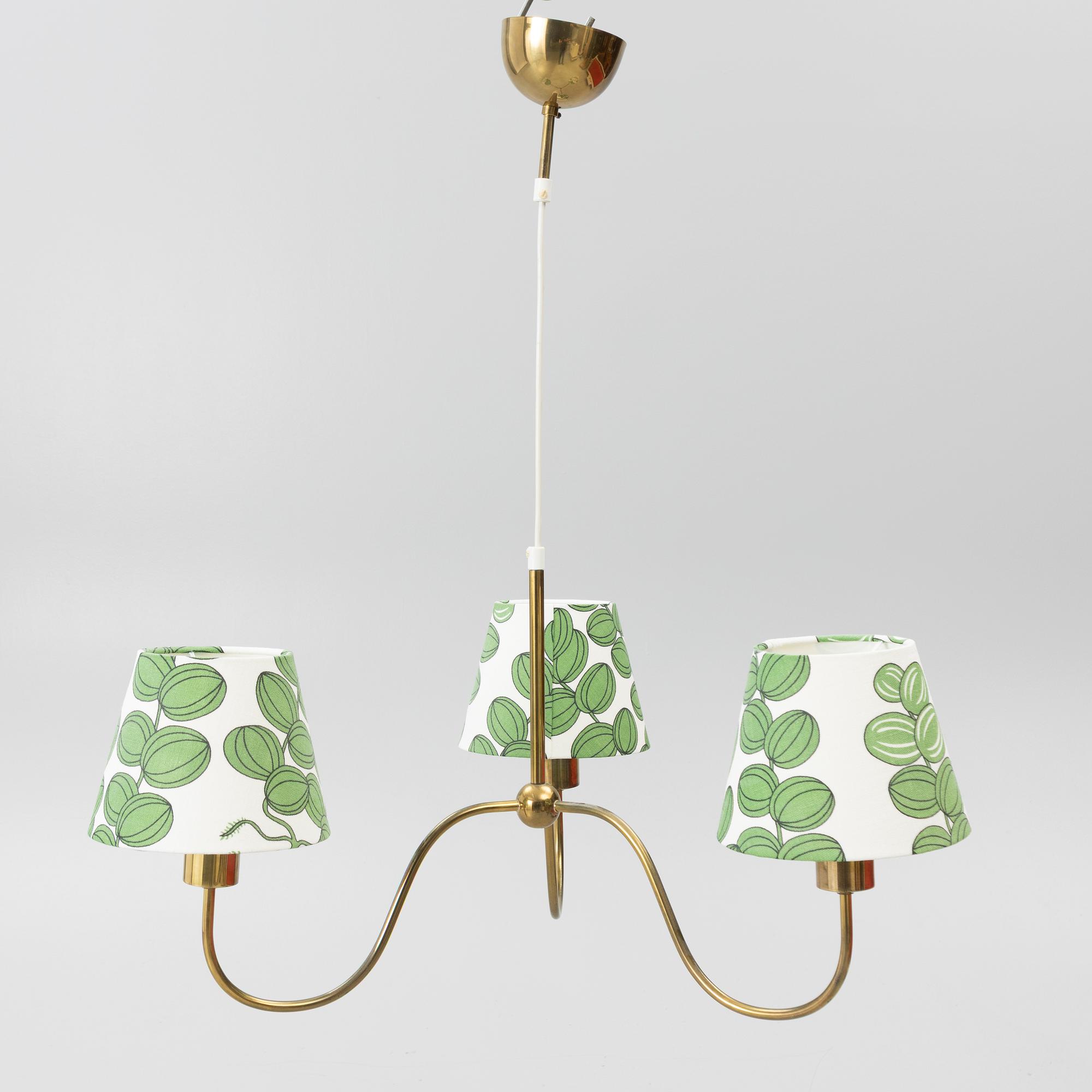 Josef Frank, a model 2444 ceiling lamp,  Svenskt Tenn.