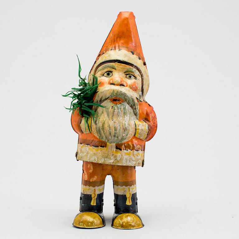 A tinplate Gama Santa Claus, Germany, 1930s.