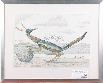 Karl Axel Pehrson · PEHRSON, KARL AXEL, litografi, sign o numr 305/350, dat -73.