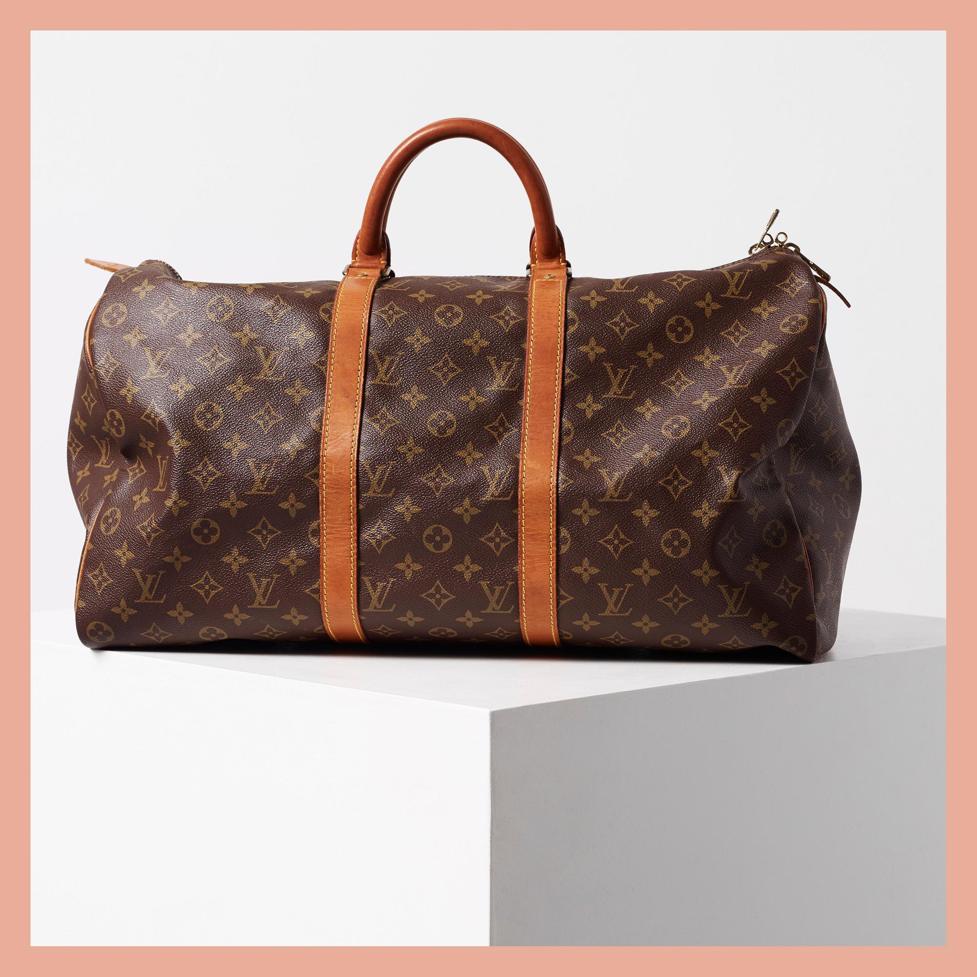 VÄSKA, "Keepall 50", Louis Vuitton, 1987.