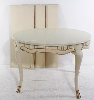 MATSALSGRUPP, 7 delar, senbarockstil, 1900-tal.