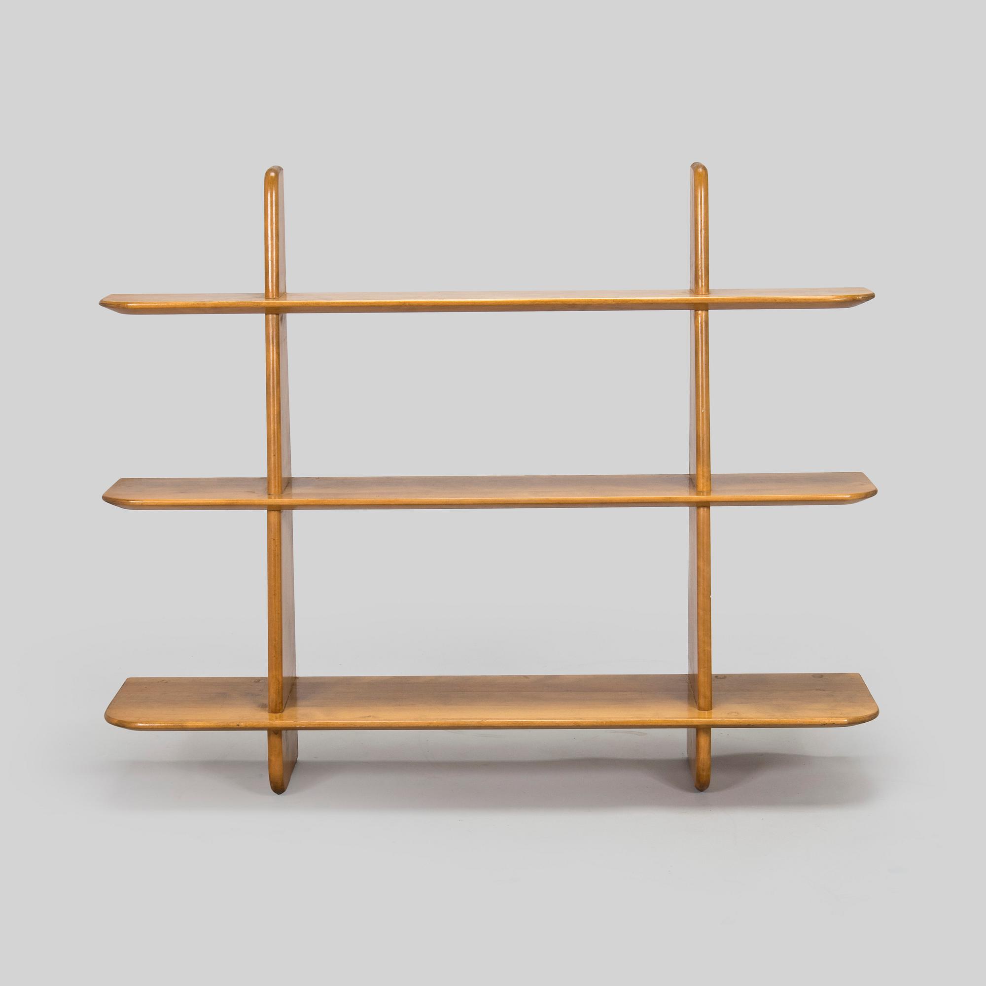 Ilmari Lappalainen, a mid-20th century 'Leo' Book shelf / wall shalf for Asko.