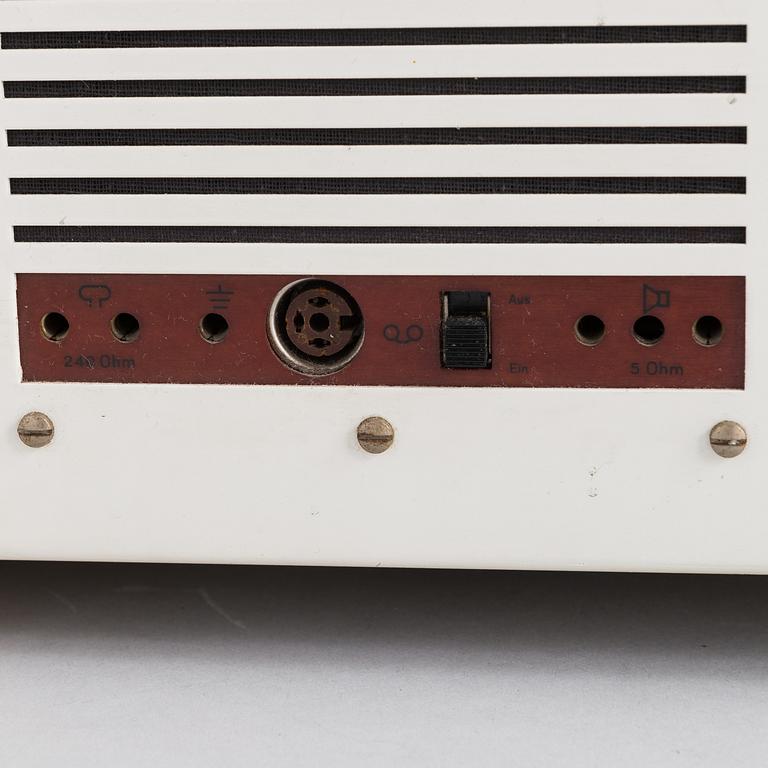 RADIOGRAMMOFON, "Phonosuper SK-5", Hans Gugelot & Dieter Rams, Braun AG, Tyskland, 1950-60-tal.