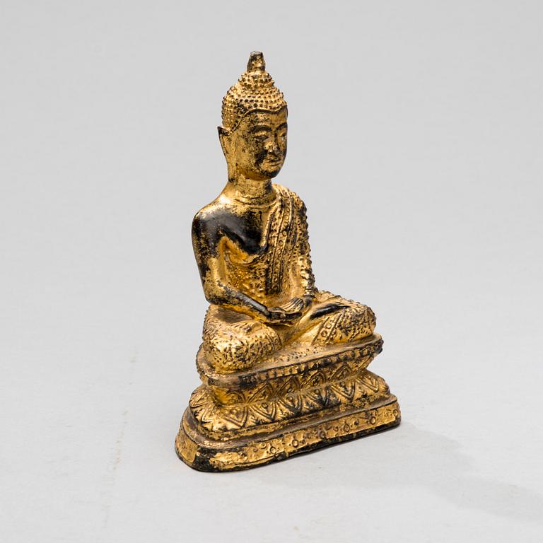 SKULPTUR, Buddha, Thailand 1900-talets slut.