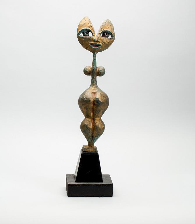 TOMAS ALMBERG, skulptur, brons, signerad.