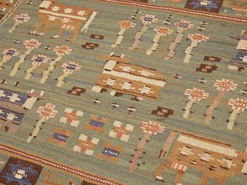 TAPESTRY. Flat weave. 89 x 189 cm. Signed MMf.