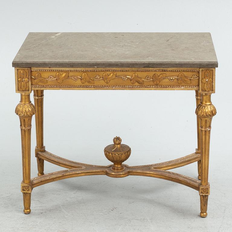 A Gustavian Style Console Table, 19th Century.