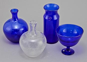 PARTI GLAS, 4 delar, Erik Höglund, Boda, 1900-tal.