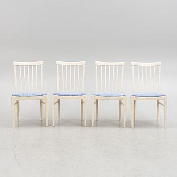 Carl Malmsten, chairs, 4 pcs, "Herrgården", Bodafors, second half of the 20th century.