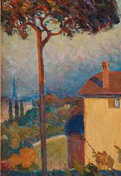 Olof Sager-Nelson, "Landskap från Meudon" (Landscape from Meudon).