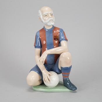 A Lladro porcelain figurine special edition for FC Barcelona.