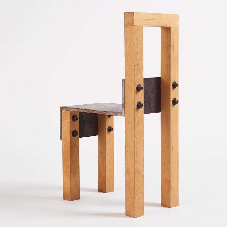 Jonas Bohlin, a "Sto" chair, ed. 35/70, Jonas Bohlin Design AB, Stockholm, post 1990.