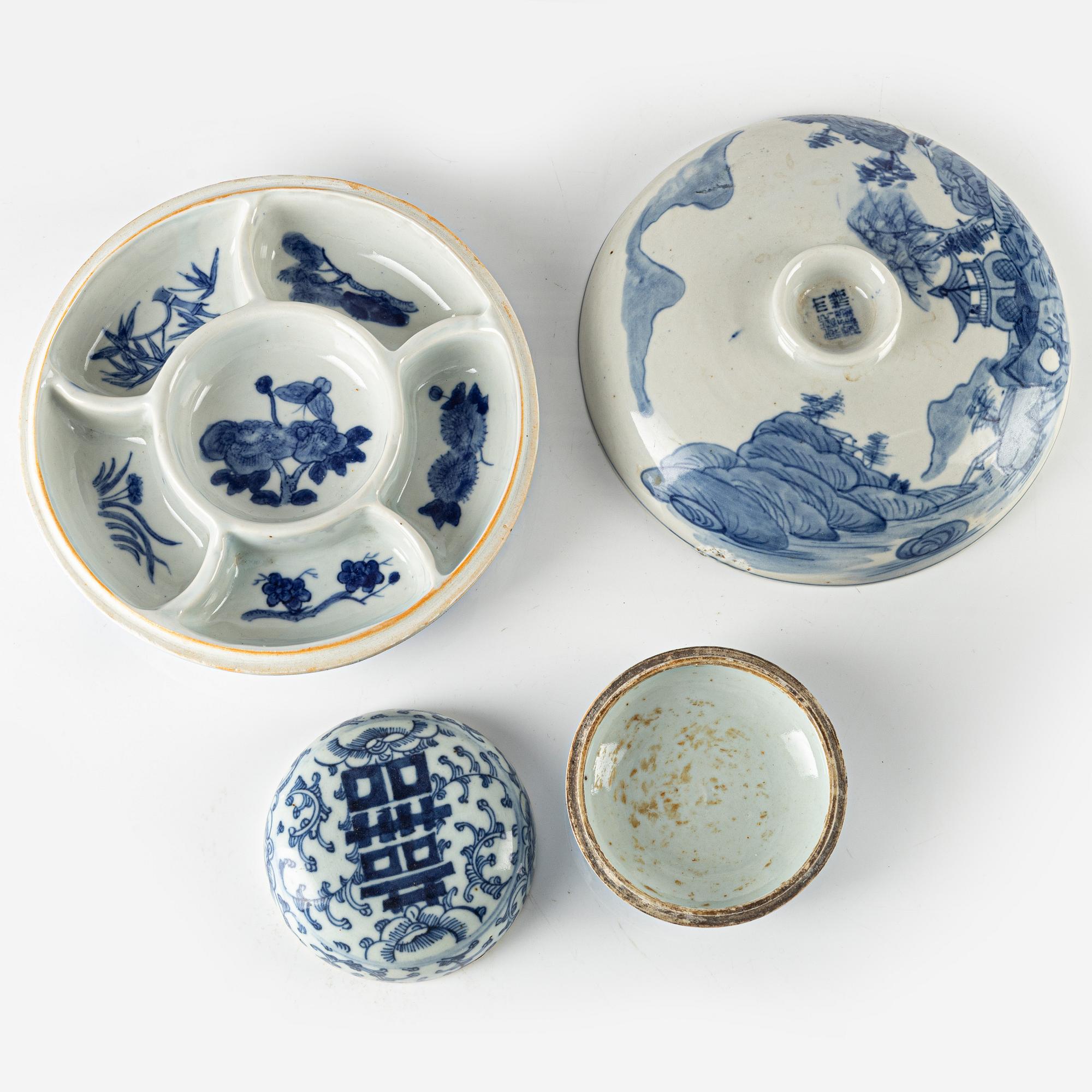Kina Porcelain Bowl 10cm - Blue Kina Porcelain Bowl 10cm - Blue