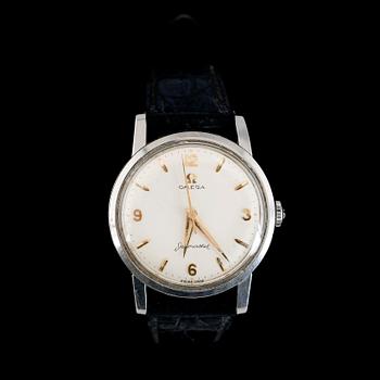 ARMBANDSUR, stål, Omega Seamaster, 1900-talets andra hälft.
