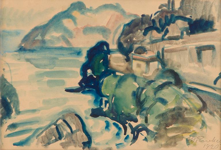 Magnus Enckell, Strandvy.