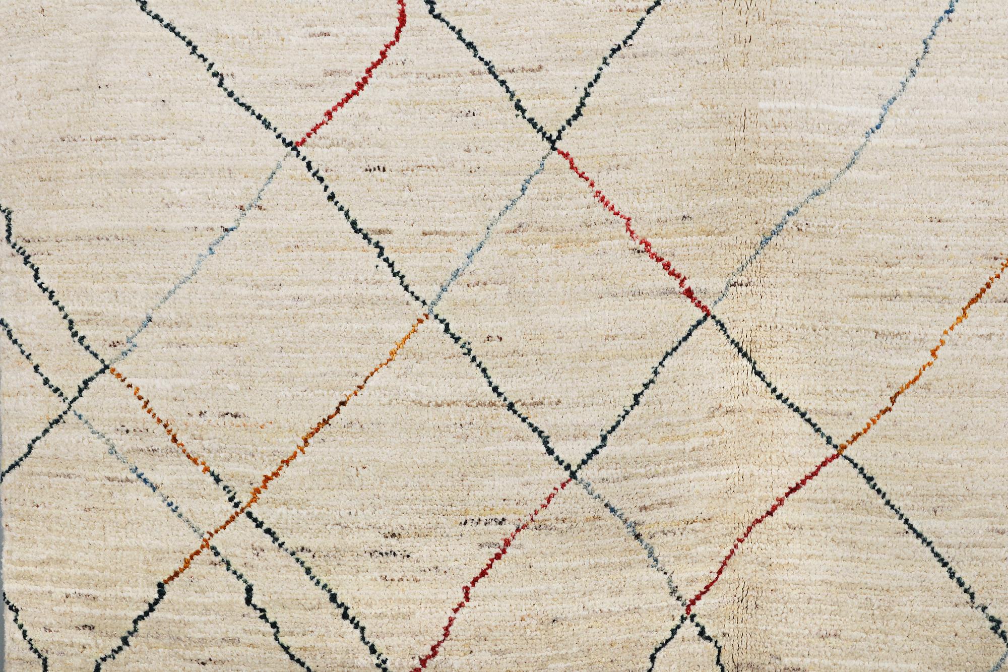 A rug, Morocco, ca 243 x 168 cm.