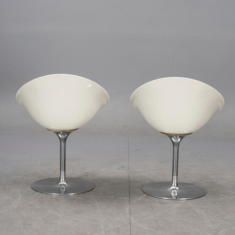 STOLAR, ett par, "Eros", Philippe Starck för Kartell, Italien.