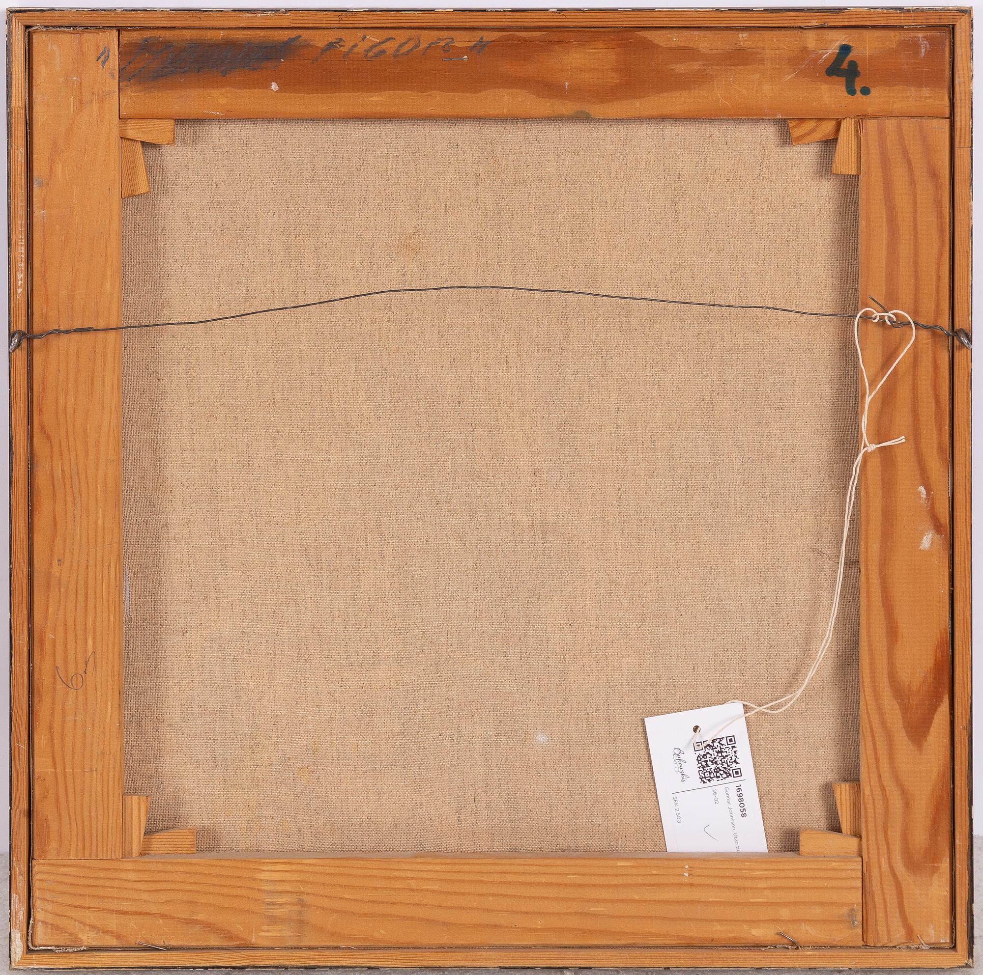 Gunnar Johnsson, 'Badande figur'.